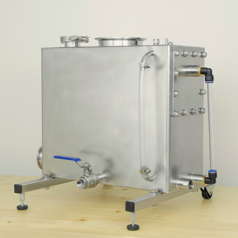 Непрерывный парогенератор для НБК (непрерывной бражной колонны) и барботера для густых браг