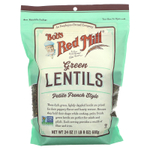 Bob's Red Mill, Зеленая чечевица, по-французски, 680 г (1 фунт 8 унций)