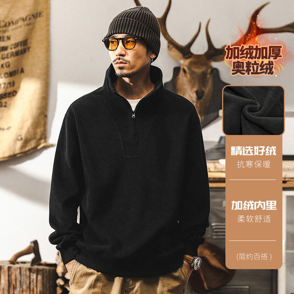 Американский свитер мужской зимний Chenier полувысокий воротник мужской