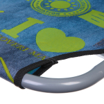 Кресло складное с подлокотниками Джинс 1608-GGR, 55*71*95 см, ДоброСад