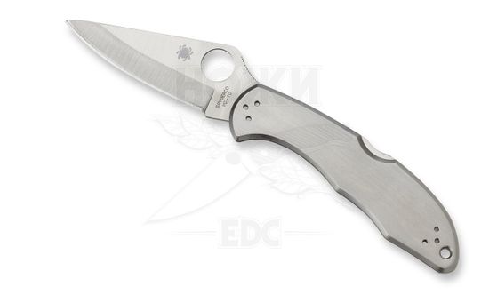 Складной нож Spyderco Delica 2 C11P c клинком из стали VG-10, рукоять Stainless Steel