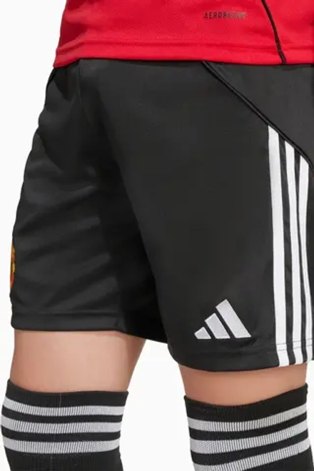 Шорты adidas Manchester United 25/26 Home Junior - черный