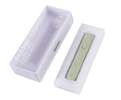 Фонарик УФ USB аккумуляторный с кабелем (1 диод 3 Вт) БЕЛЫЙ