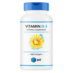 SNT Vitamin D3 2000 IU 120 softgel Витамин Д3