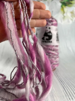 Трикотажная пряжа для вязания MORELINO толстая шишибрики