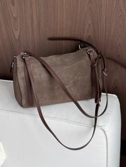 Сумка из натуральной замши