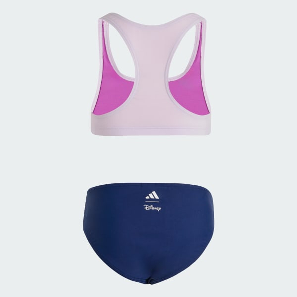 Adidas Купальник с принтом "Холодное сердце", лавандовый/темно-синий