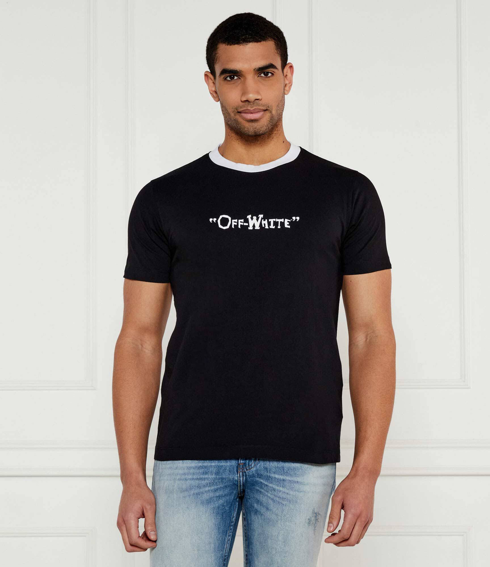 Футболка OFF-WHITE - черный(OMAA027S 25JER009)