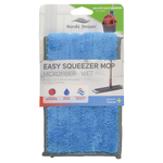 Набор из телескопической ручки 160 см, подвижного основания для швабры и сменной насадки из микрофибры