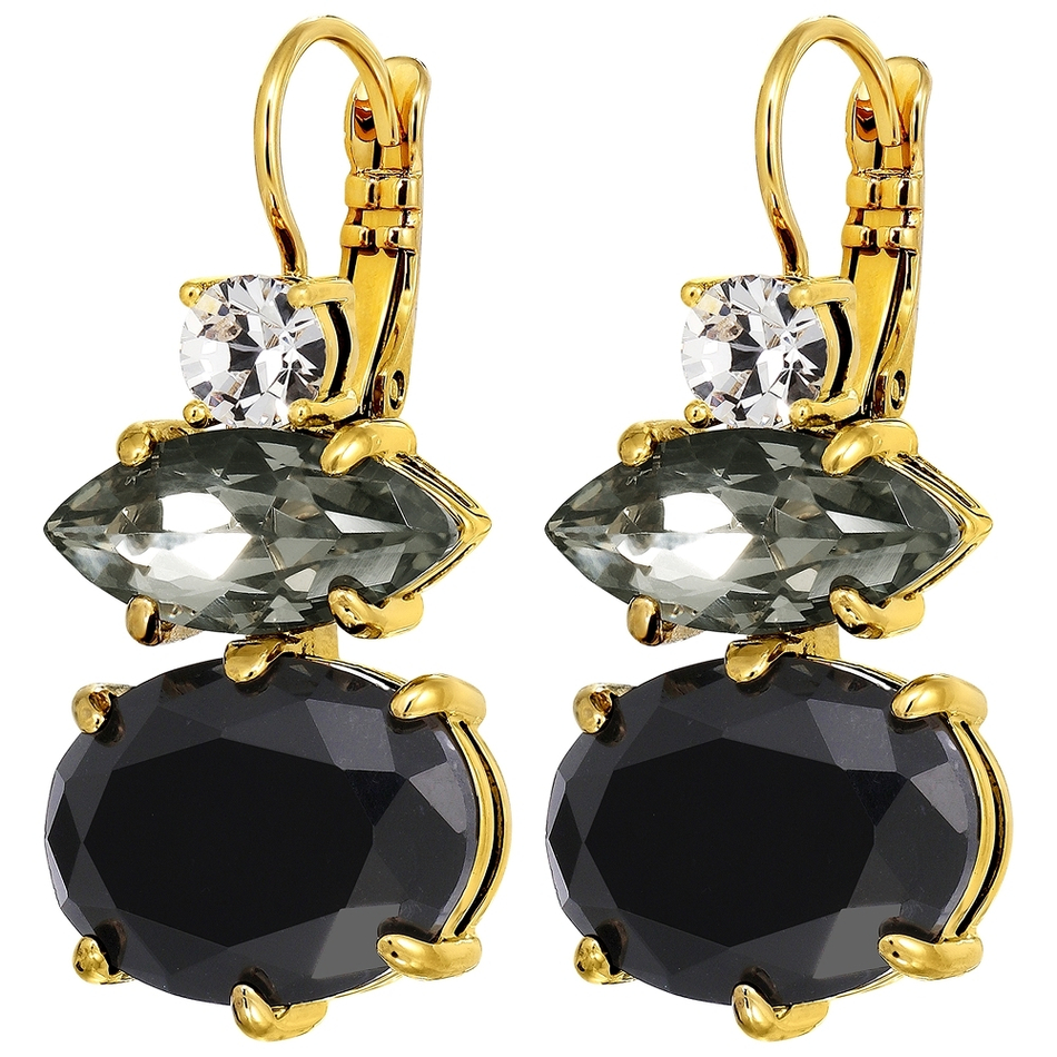 Серьги Dyrberg Kern PARSANA SG BLACK_GREY 470011