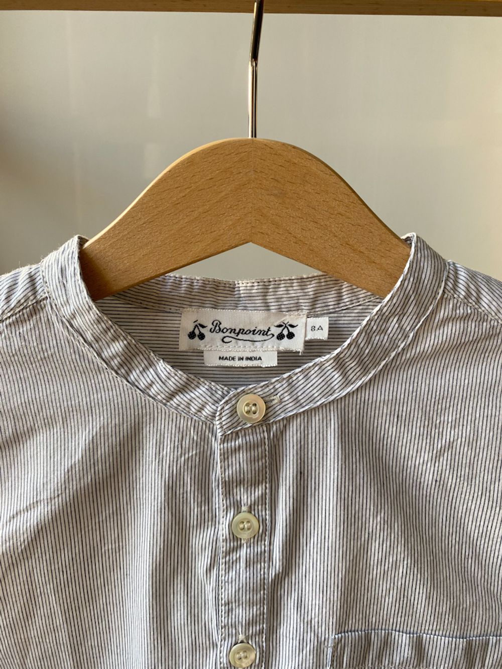 Хлопковая рубашка Bonpoint, 128