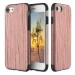 Чехол-накладка Rock Origin Series Wood для Apple iPhone 7 Plus/8 Plus резина под дерево (Sandalwood)
