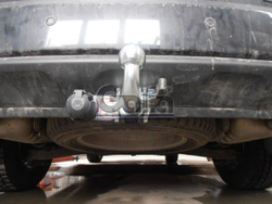 Фаркоп оцинкованный Galia H069A для Hyundai Santa Fe 2006-2012, Kia Sorento 2009-2012(паспорт и сертификат в комплекте)(без электрики)