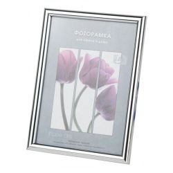 Фоторамка Image Art Радуга 10х15 пластиковая со стеклом серебро