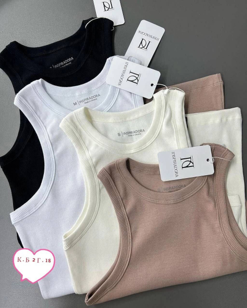 Трендовая майка топ