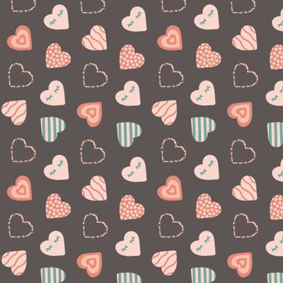 Сердечки ко дню всех влюбленных