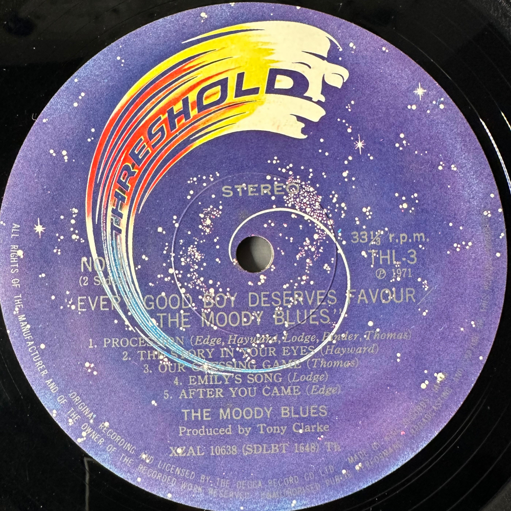 The Moody Blues ‎– Every Good Boy Deserves Favour (Япония)