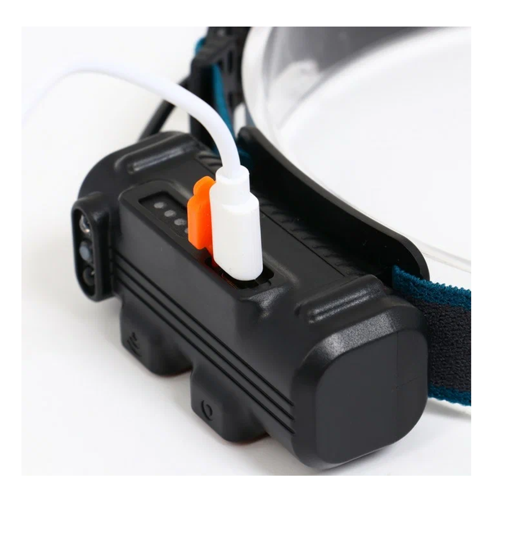 Фонарь Огонь HT-151 налобный яркий (red&white)