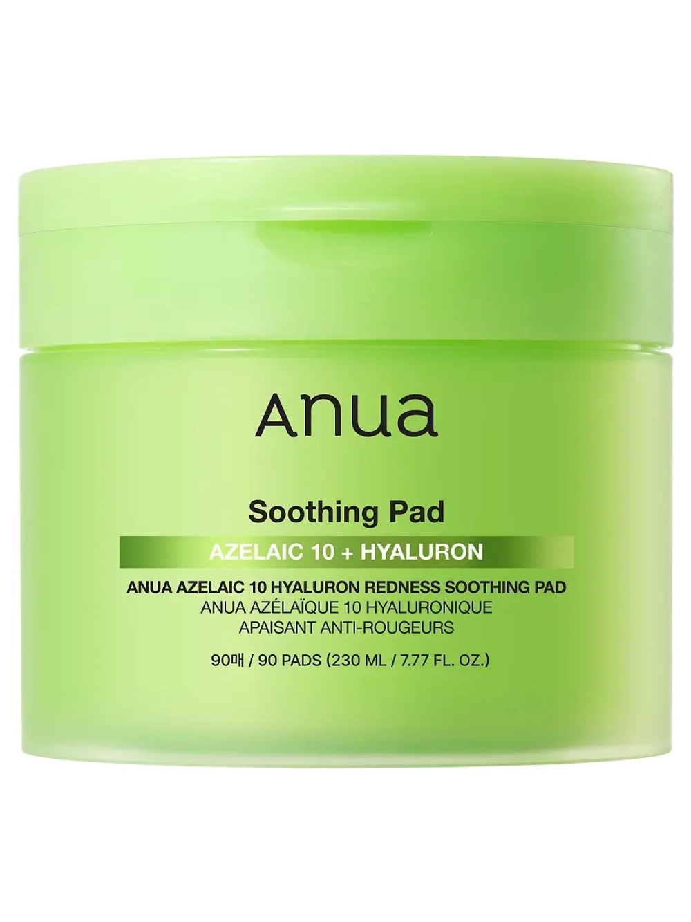 Anua Успокаивающие пэды с азелаиновой кислотой Azelaic Acid 10 Hyaluron Redness Soothing Pad 90 шт