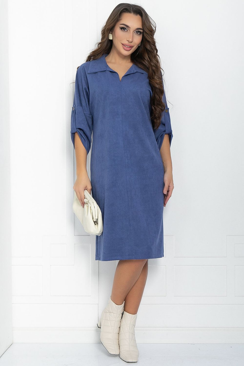 Платье Нежность осени (синее) П11922 LT Collection