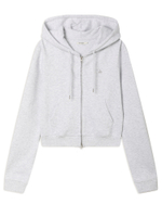 Женская Толстовка Kirsh Plain Slim Fit Crop Zip Up
