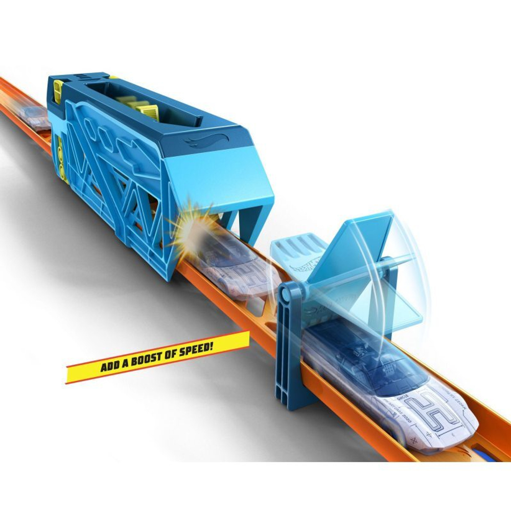 Hot Wheels Track Builder Unlimited - аксессуары для расширения, комплект скользящего ускорителя GVG08