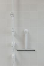 Скребок для ванной Flex 1005121-660, 29 см, ABS-пластик, белый