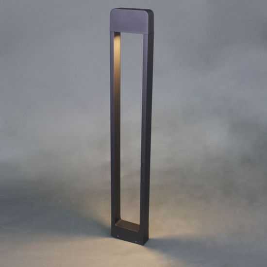 09962-0.7-001KT 1,0M GU10 BK  светильник напольный