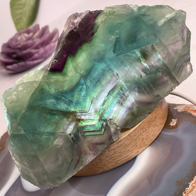 18024 Флюорит срез