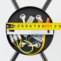 Citilux Нильс CL132145 Люстра потолочная Чёрная