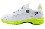 YONEX 88D 2 Badminton Shoes Unisex Low top White Yellow Green