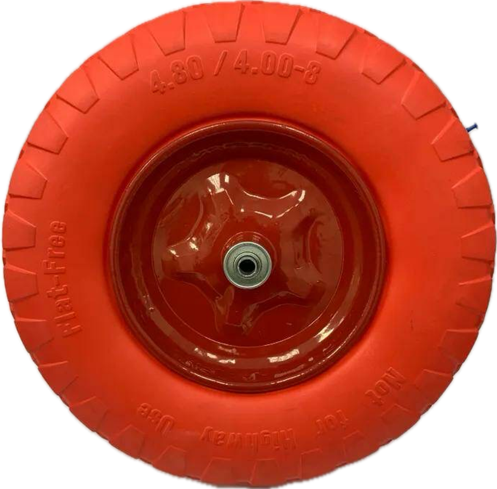 Колесо литое для садовой тачки 4.80/4.00-8
