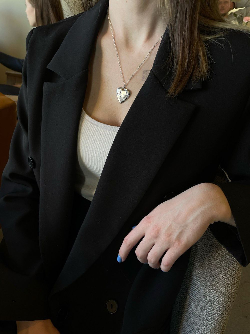 Подвеска Люби родий La Lune