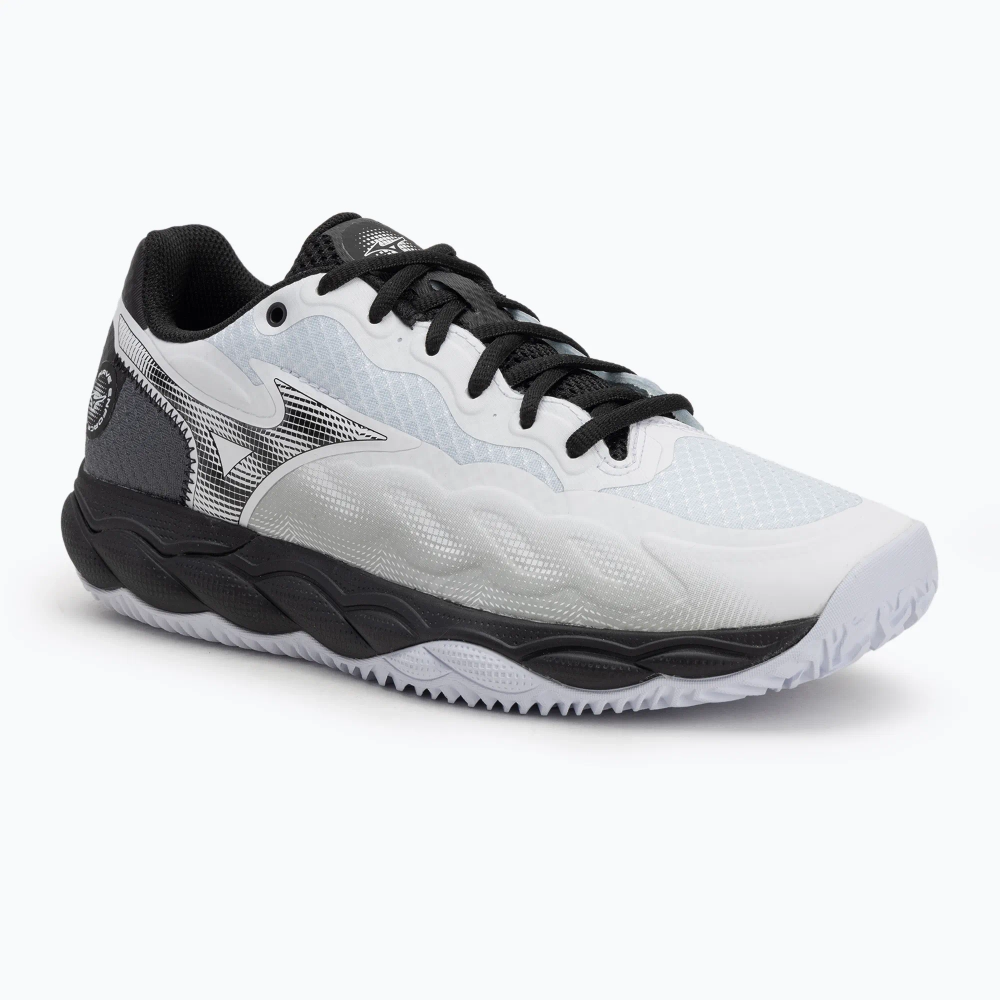 Теннисные кроссовки Mizuno Wave Enforce Court CC white/ black/ iron gate