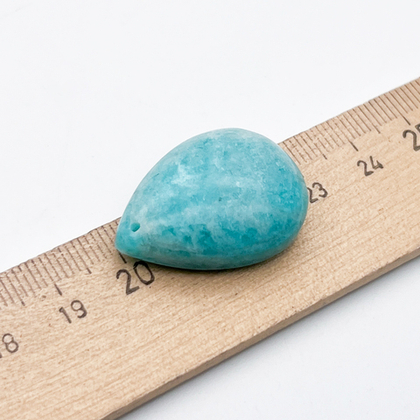 Амазонит, подвеска, размер камня 28*21 мм, цена за 1 шт