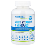NutriBiotic, Essentials, мультивитамины и минералы, 180 капсул
