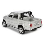 Модель ин. мет. "УАЗ Пикап" 12см, двери, багаж, серебристый, коробка PICKUP-12-SR (Технопарк)