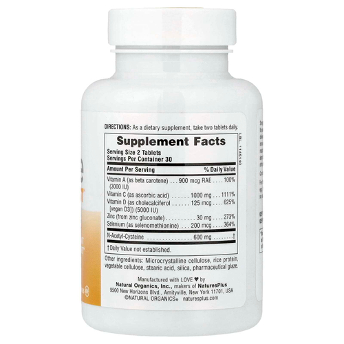 NaturesPlus, Immune Boost, 60 таблеток