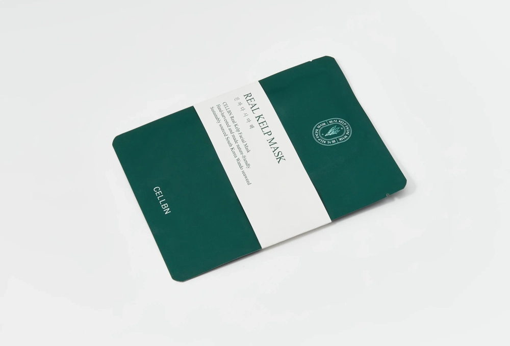 CELLBN Mаска для лица с ламинарией и медом - REAL KELP NATURE MASK, 1шт.