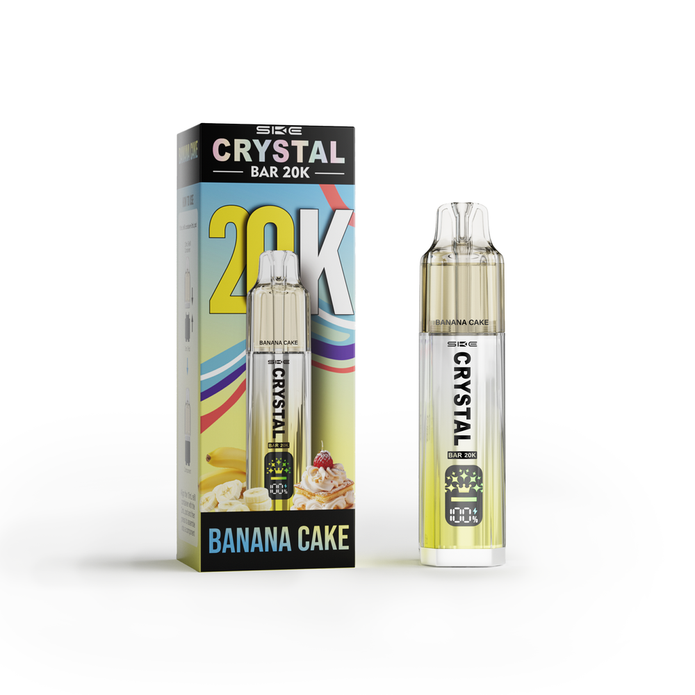 SKE Crystal Bar 20000 KIT - Banana Cake (5% nic) SKE Crystal Bar 20000 KIT - Banana Cake (5% nic)