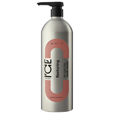 Маска ICE Restoring In-Salon Hair Mask восстанавливающая для процедуры реконструкции волос - 1000 мл. (алюмин. флакон с помпой)