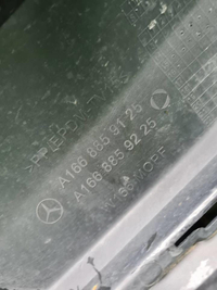 Бампер передний Mercedes GLE W166 (2015-2018)