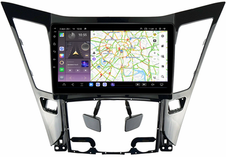 Магнитола для Hyundai Sonata 2010-2013 (YF) - Kuberg QLed, Android 13, TS20, CarPlay, SIM-слот