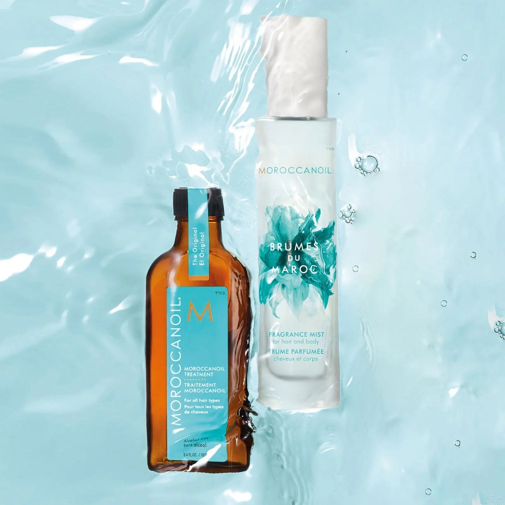 Moroccanoil Treatment and Brumes Du Maroc Hair & Body Mist Set