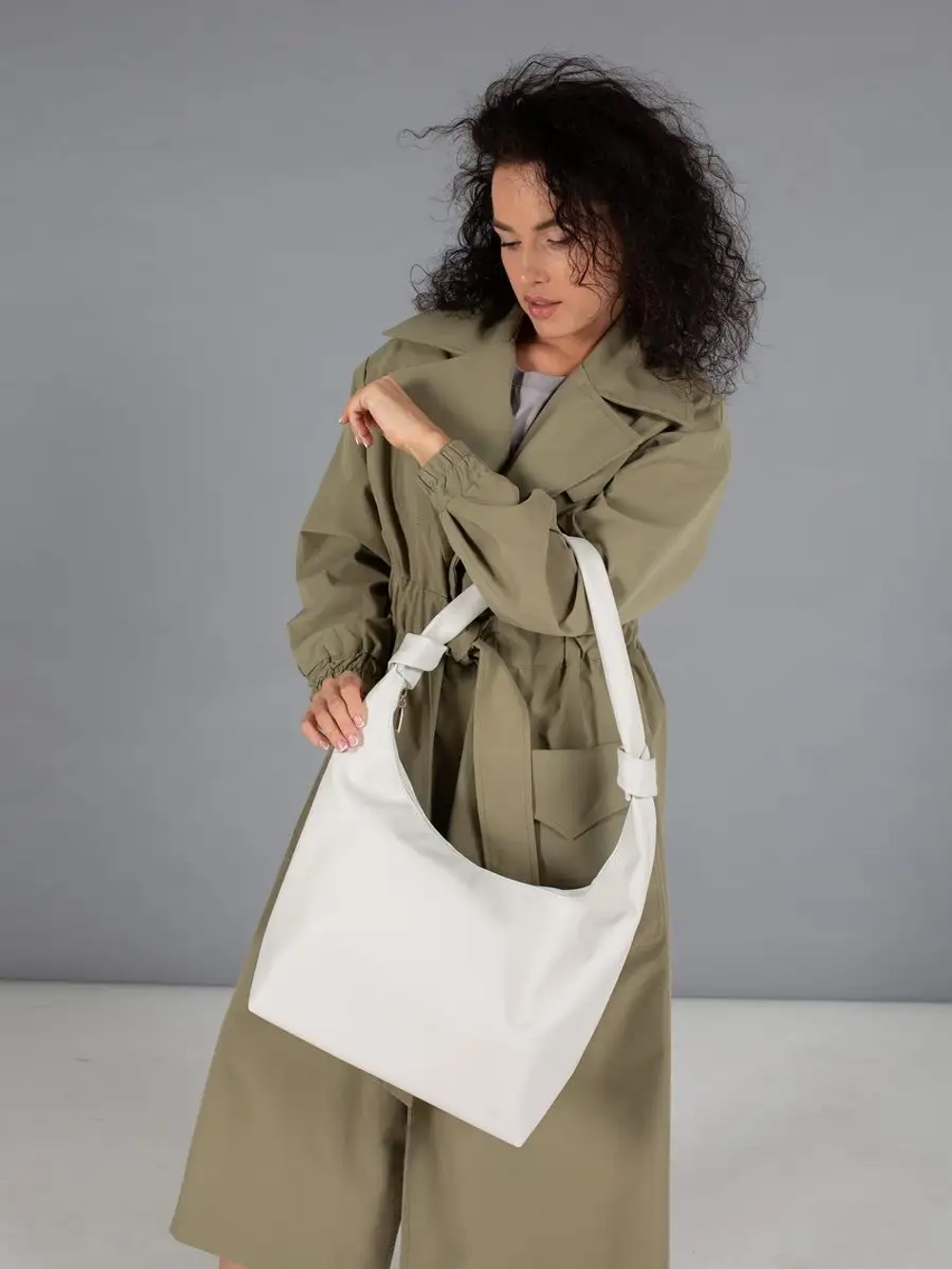 Сумка через плечо большая шоппер мешок спортивная