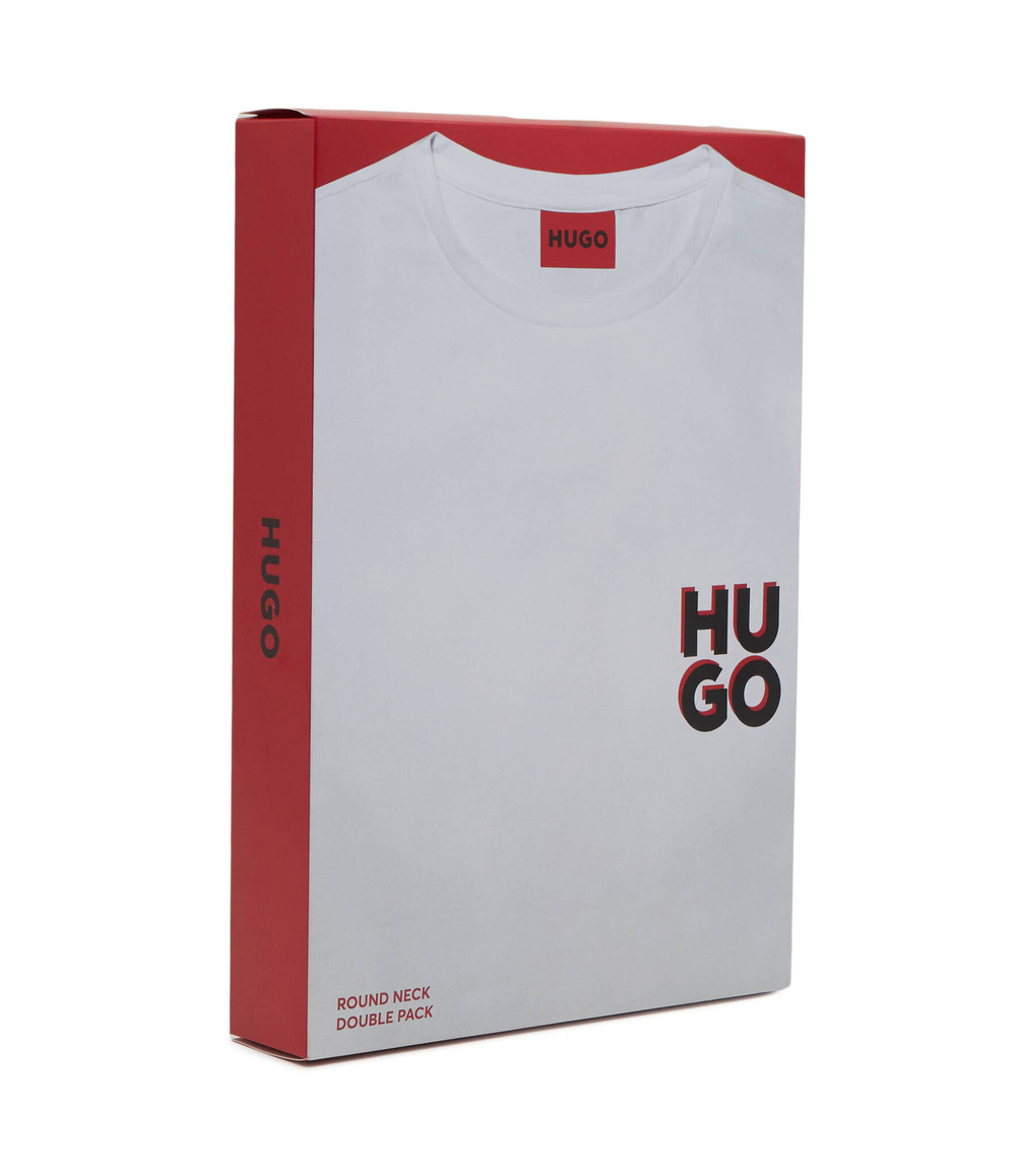 Футболка 2шт. HUGO - черный(50492550)