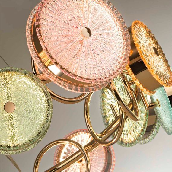 Подвесная светодиодная люстра Odeon Light Exclusive Caramella 5412/95L