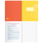 Тетрадь предметная А5 48л. "Monocolor. Element. Литература" (BG)