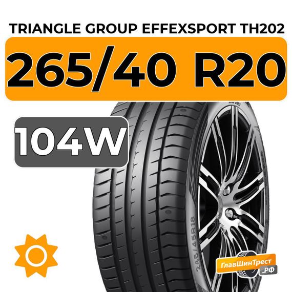 Triangle Group EffeXSport TH202 265/40 R20 104W XL