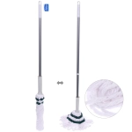 Швабра отжимная с насадкой из микрофибры ручка 130см HG75